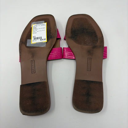 Pre-Owned Shoe Size 8.5 STEVEN Pink Sandals