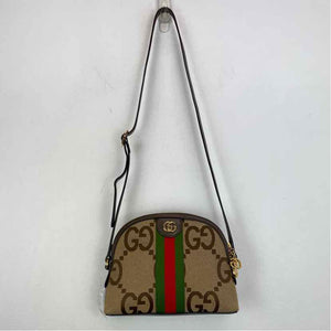 Pre-Owned Gucci Monogram Canvas Designer Handbag