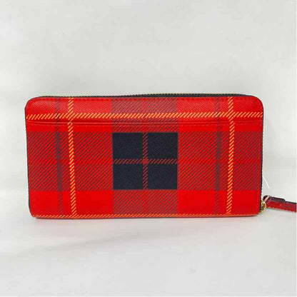 Pre-Owned Kate Spade Tartan Coated Canvas Wallet