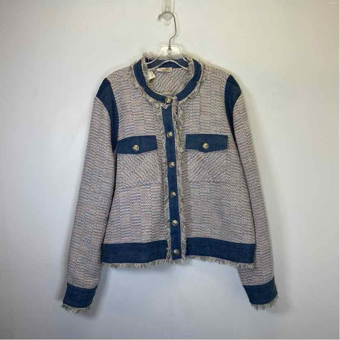 Pre-Owned Size L mystree Denim Multi Jacket