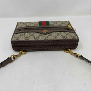 Pre-Owned Gucci Monogram Canvas Designer Handbag