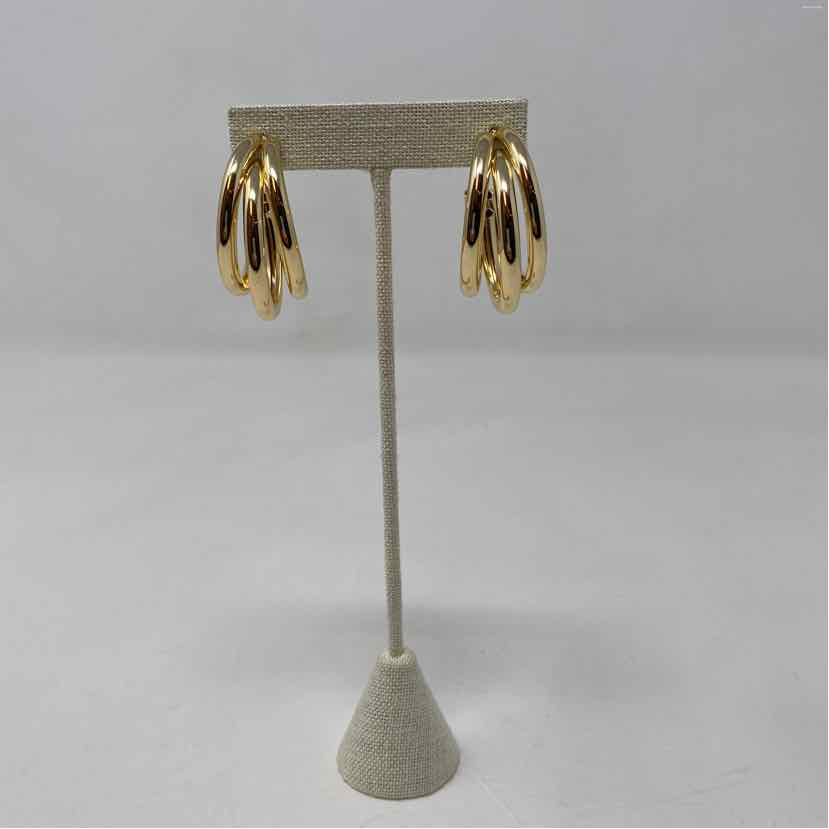 Gold Metal Earrings