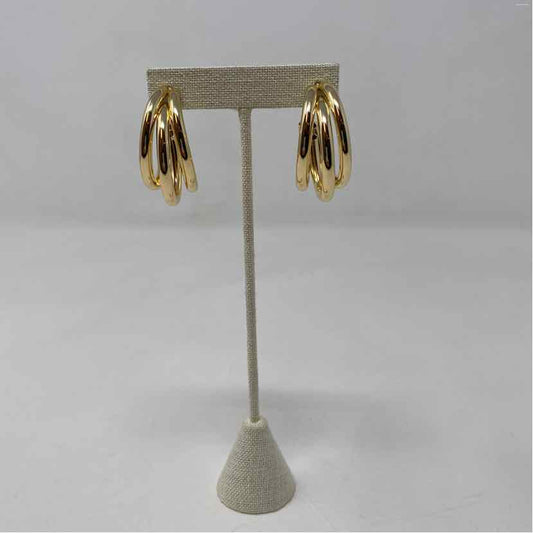 Gold Metal Earrings