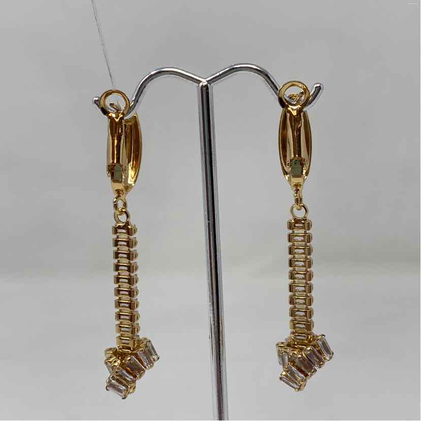 Gold Multi Metal Earrings