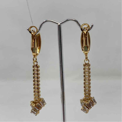 Gold Multi Metal Earrings