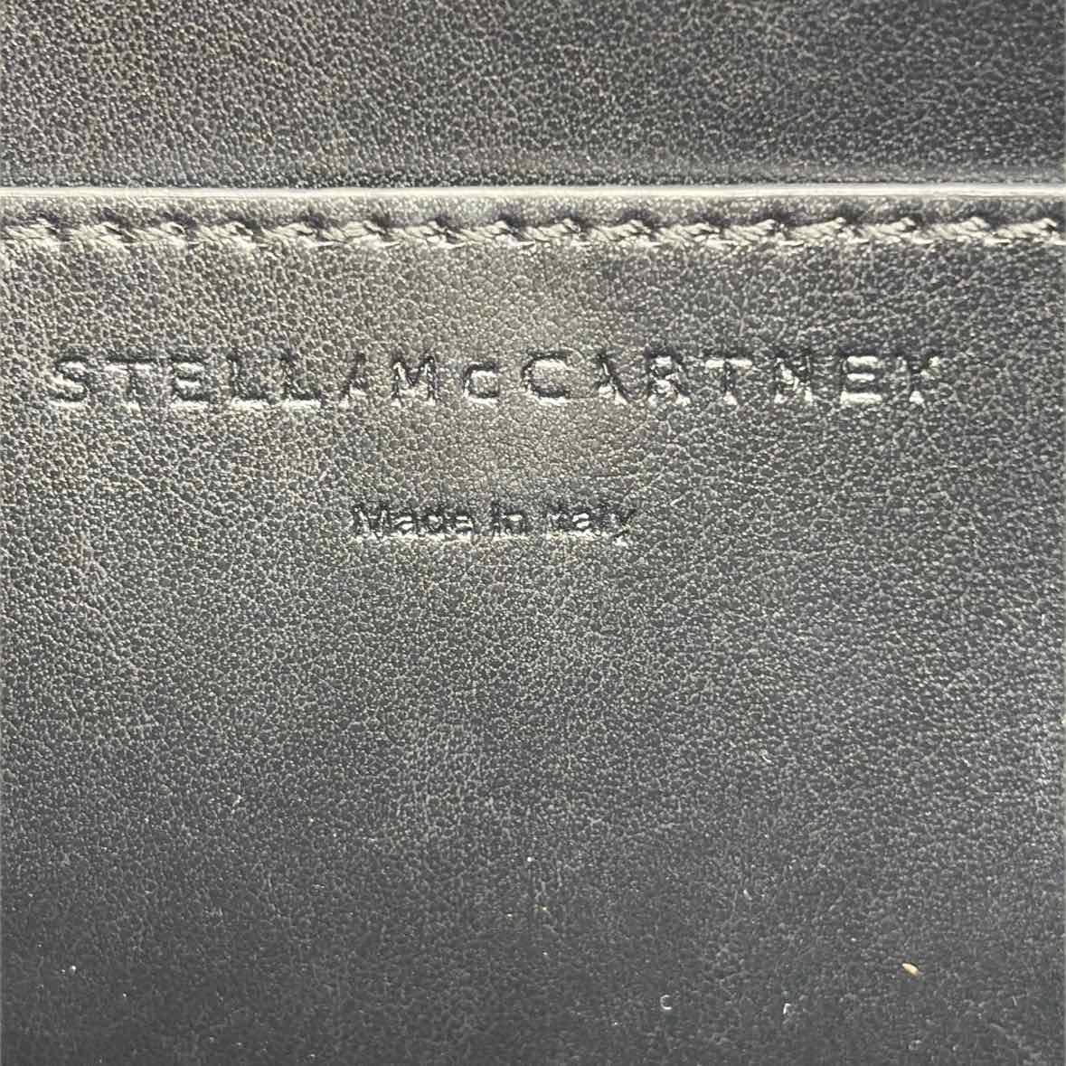 Pre-Owned Stella McCartney White/ Black Leather Designer Handbag