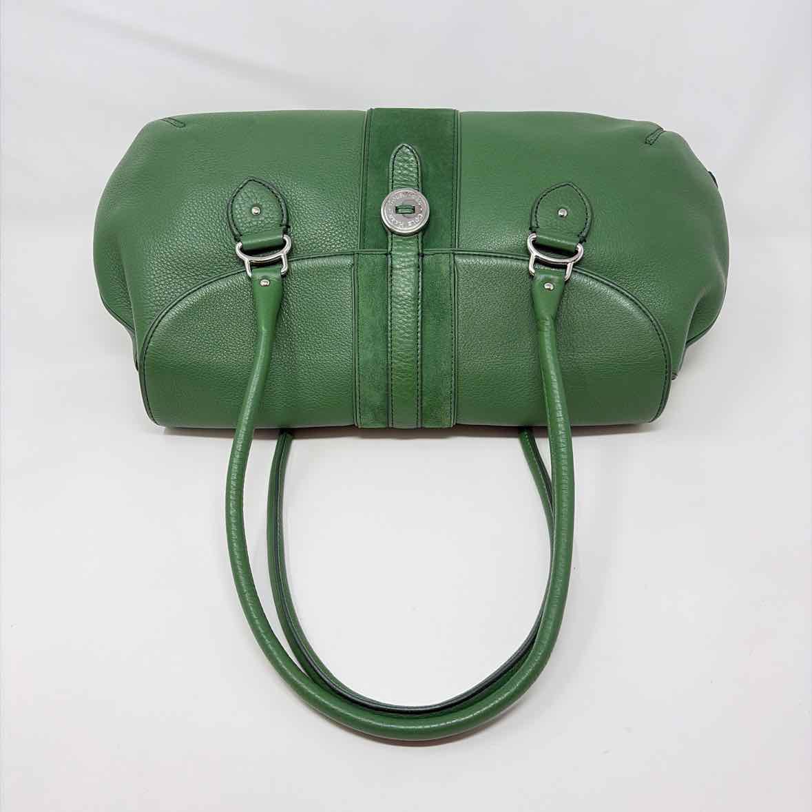 Pre-Owned Cole Haan Green Leather Handbag