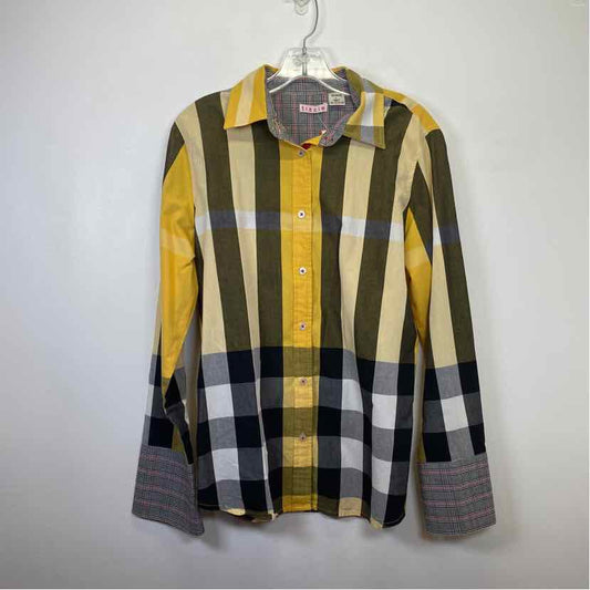 Pre-Owned Size L Tizzie Plaid Top