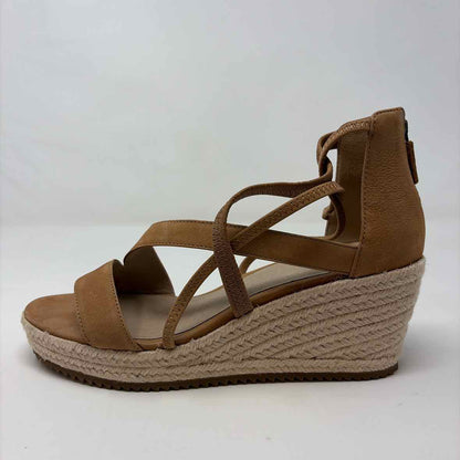 Pre-Owned Shoe Size 8 Eileen Fisher Tan Wedge