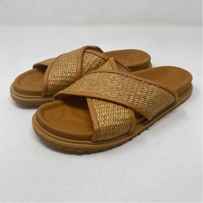 Pre-Owned Shoe Size 8 J McLaughlin Tan Sandals