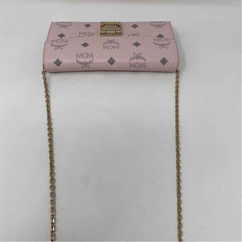 Pre-Owned MCM Pink Leather Designer Handbag