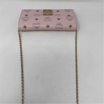Pre-Owned MCM Pink Leather Designer Handbag