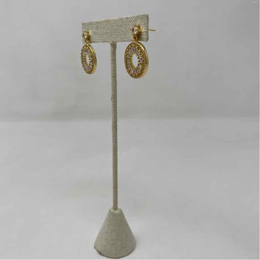 Gold Metal Earrings