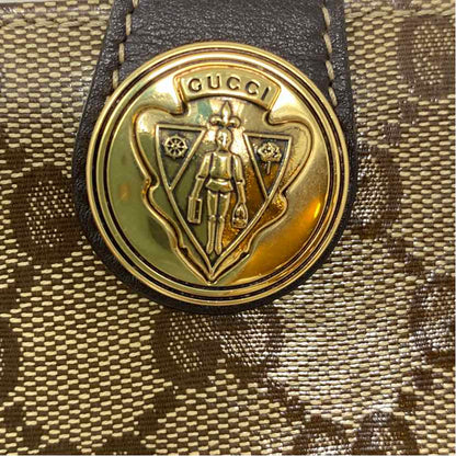 Pre-Owned Gucci Monogram Canvas Designer Wallet