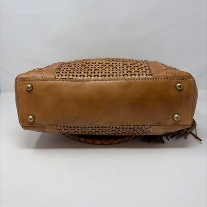 Pre-Owned Patricia Nash Tan Leather Handbag