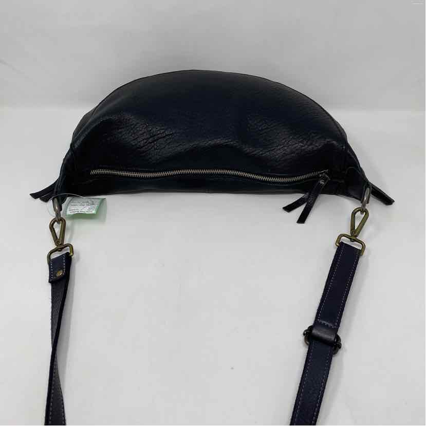 Pre-Owned Lattico Black Leather Handbag