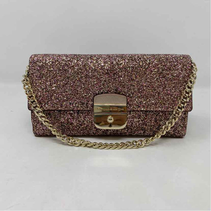 Pre-Owned Kate Spade Pink Glitter Handbag