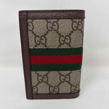 Pre-Owned Gucci Monogram Canvas Designer Wallet