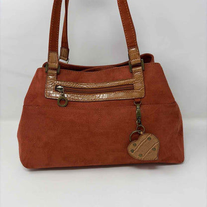 Pre-Owned Laila Rowe Burnt Orange Suede Handbag