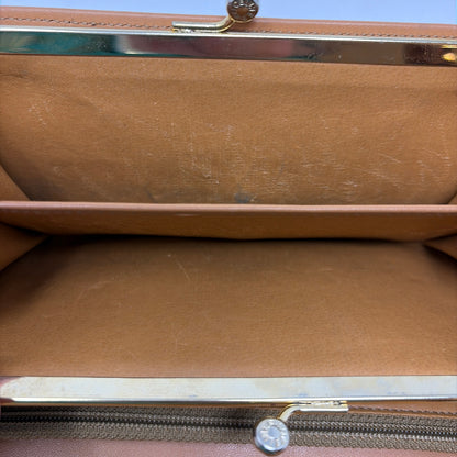 Pre-Owned Celine Brown Leather Designer Wallet