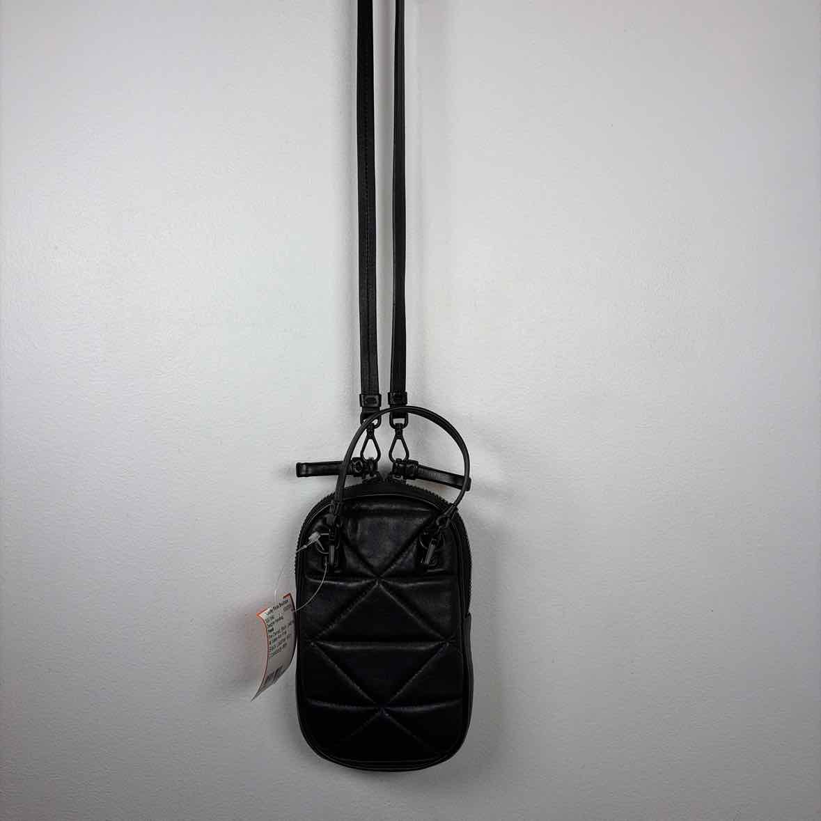 Pre-Owned Prada Black Leather Designer Handbag