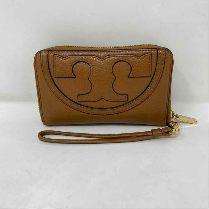 Pre-Owned Tory Burch Tan Leather Wallet