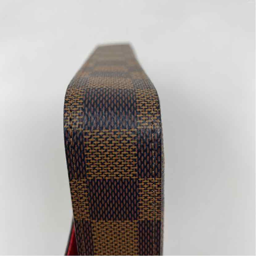 Pre-Owned Louis Vuitton Damier Eben Canvas Designer Handbag