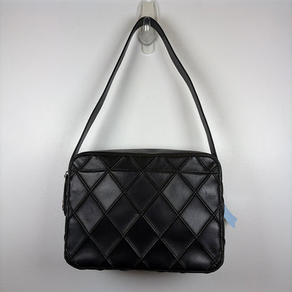 Pre-Owned Chanel Black Leather Designer Handbag