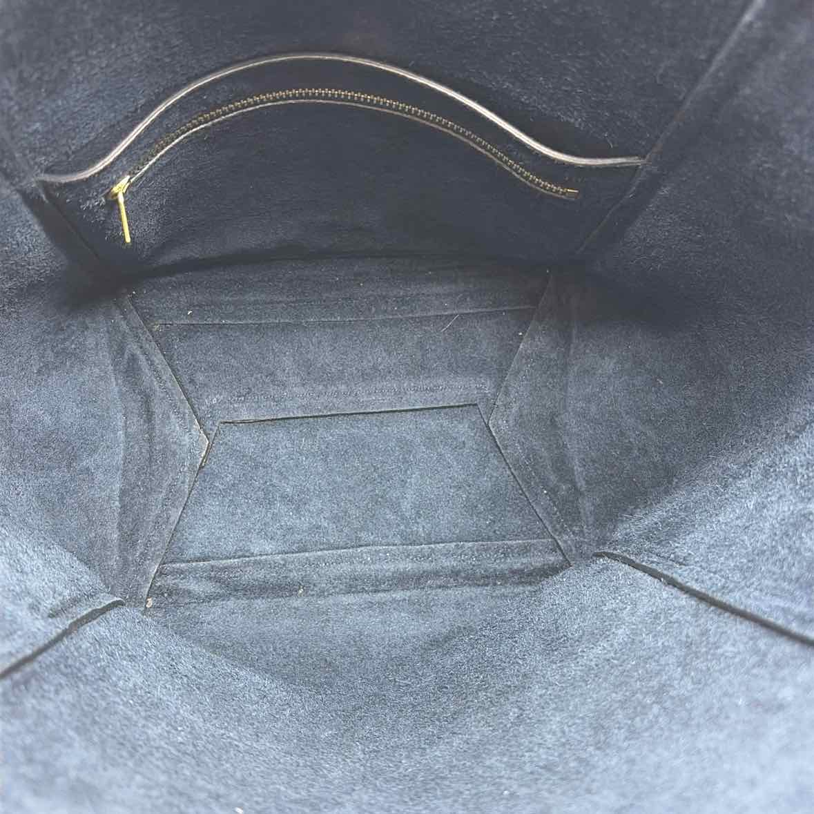 Pre-Owned Celine Navy Leather Designer Handbag