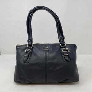 Pre-Owned Coach Black Leather Handbag