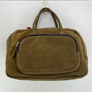 Pre-Owned Marni Olive Suede Handbag