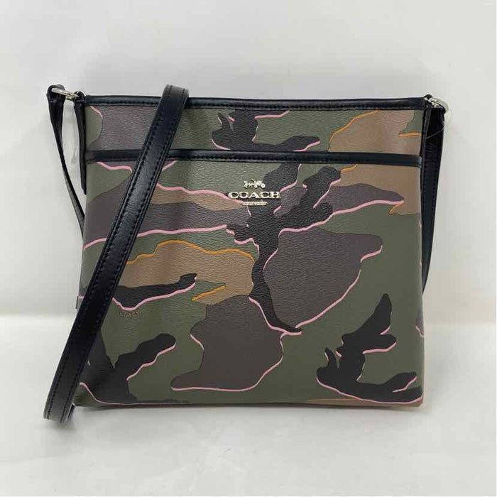 Pre-Owned Coach Camo Leather Handbag