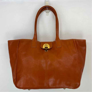 Pre-Owned Il Bostante Orange Leather Handbag