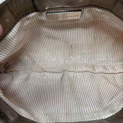 Pre-Owned Lauren Merkin Gunmetal Leather Handbag