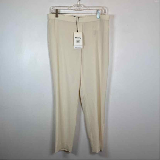 Pre-Owned Size 6/M Theory Cream Pants