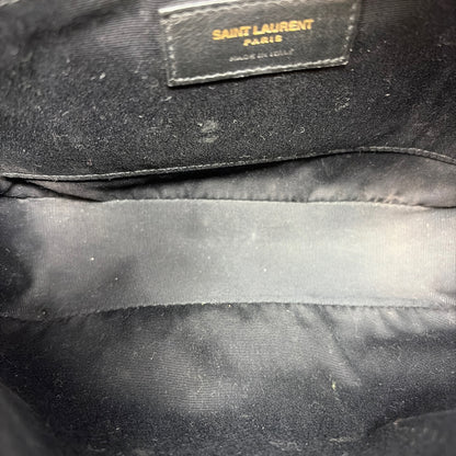 Pre-Owned Saint Laurent Tan Woven Designer Handbag