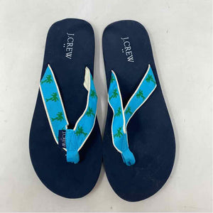 Pre-Owned Shoe Size 8 J Crew Blue Sandals