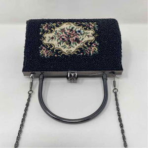 Pre-Owned Moni Culture Black Beaded Handbag