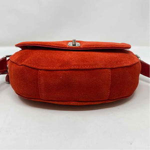 Pre-Owned Sorial Red Suede Handbag