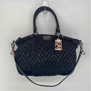 Pre-Owned Coach Black Nylon Handbag