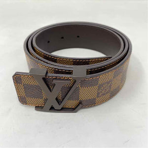 Pre-Owned Louis Vuitton Damier Eben Canvas Designer Belt