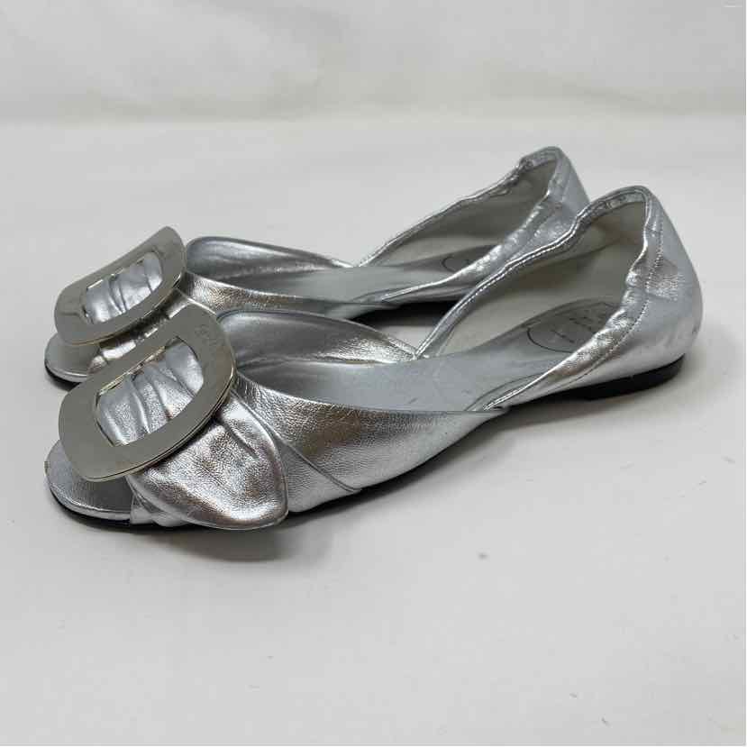 Pre-Owned Shoe Size 5 Roger Vivier Silver Casual