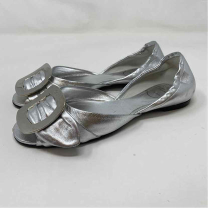 Pre-Owned Shoe Size 5 Roger Vivier Silver Casual