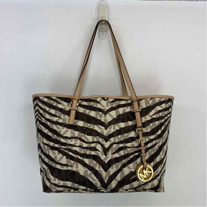 Pre-Owned Michael Kors Zebra Leather Handbag