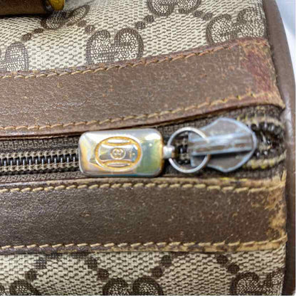 Pre-Owned Gucci Monogram Canvas Designer Handbag