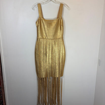 Pre-Owned Size S 36 Point 5 Gold Casual Dress
