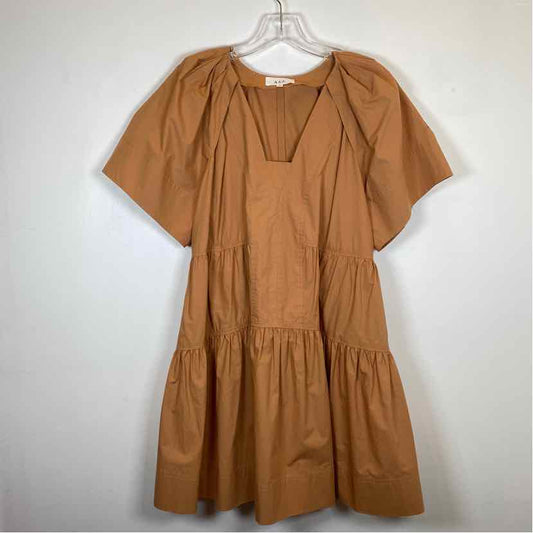 Pre-Owned Size 4/S ALC Orange Casual Dress