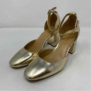 Pre-Owned Shoe Size 8 J Crew Gold Heels