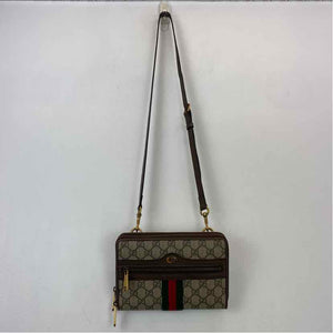 Pre-Owned Gucci Monogram Canvas Designer Handbag