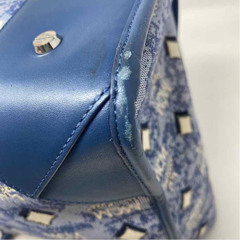 Pre-Owned MCM Denim Canvas Designer Handbag